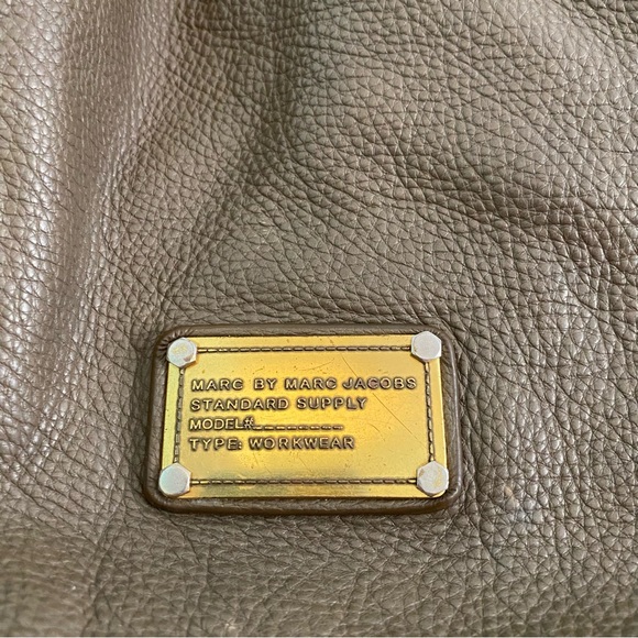 Marc by Marc Jacobs Classic Q Francesca Tote Brown Large Roomy Slouchy *READ* - Picture 4 of 16